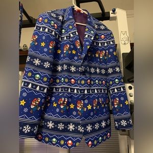 Men’s suit with pants and tie